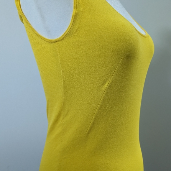 Sandro Paris Sibella Sunshine Yellow Knit Sleeveless Top - Picture 5 of 11